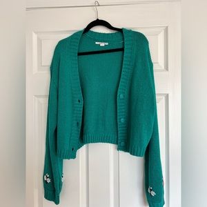 O’Neill floral embroidered cardigan